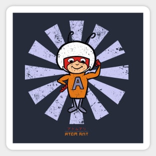 Atom Ant Retro Japanese Sticker